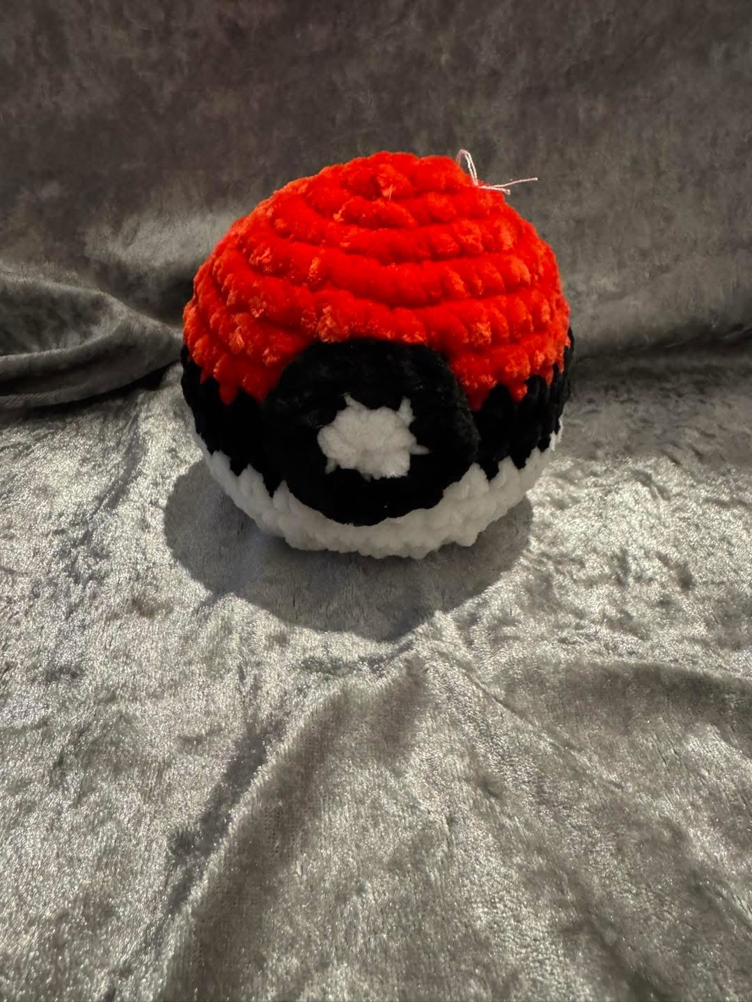 Red and white ball