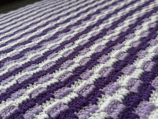 Cheque plaid blanket
