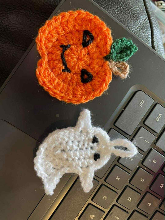 Halloween pumpkin and ghost bunting