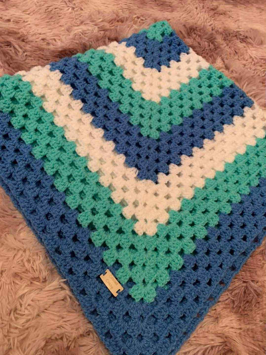 Granny square blanket