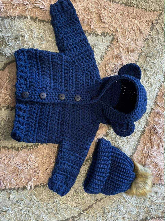 Bear cardigan